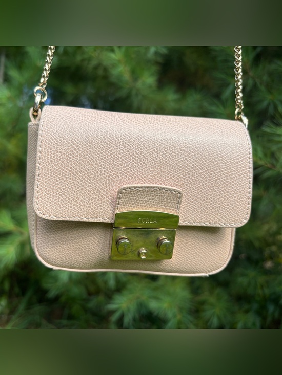 Furla Handbags - Furla Leather Mini Crossbody Bag